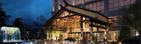 貴州精品酒店設計效果圖——彥翔設計原創(chuàng)分享