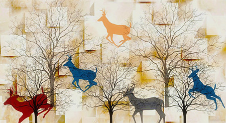 酒店設計中如何選對一副裝飾畫