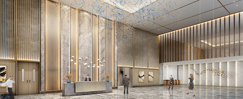 酒店大堂設(shè)計(jì)，好設(shè)計(jì)一眼入心，一眼動(dòng)情